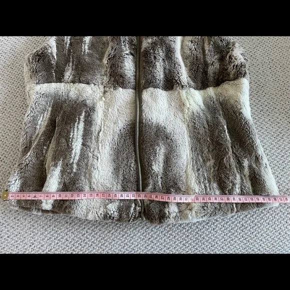Real Rex Rabbit Fur Vest - Picture 7 of 10